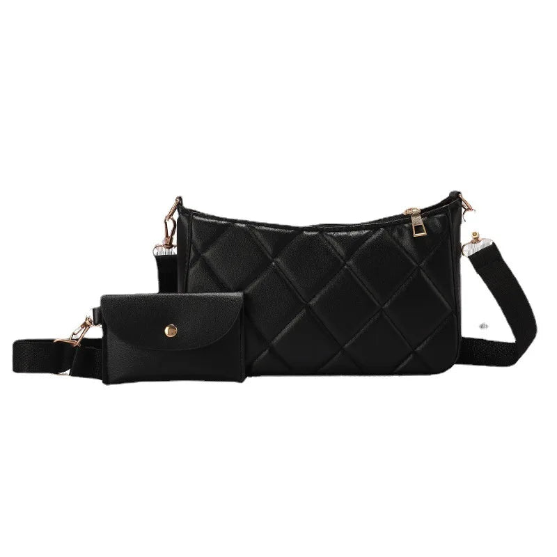 Nylon Crossbody Bag for Women Shoulder Satchel Oxford Mobile Phone Bag