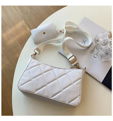 Nylon Crossbody Bag for Women Shoulder Satchel Oxford Mobile Phone Bag