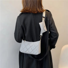 Nylon Crossbody Bag for Women Shoulder Satchel Oxford Mobile Phone Bag