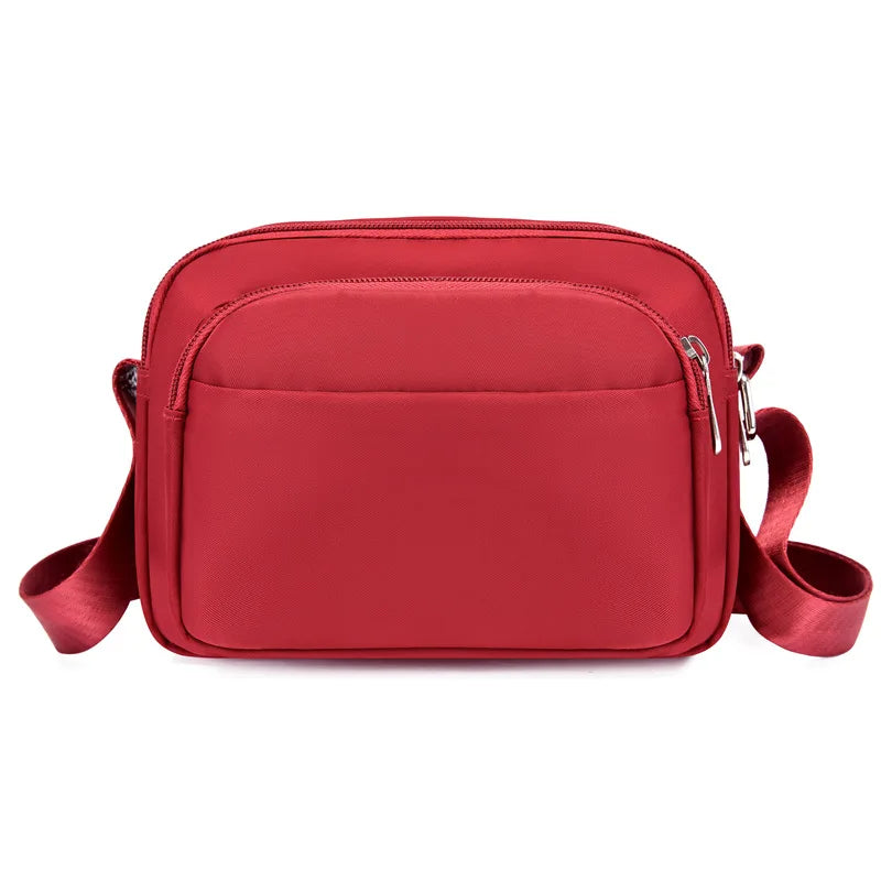 Women Nylon Messenger Bag Middle-aged Shoulder Purse