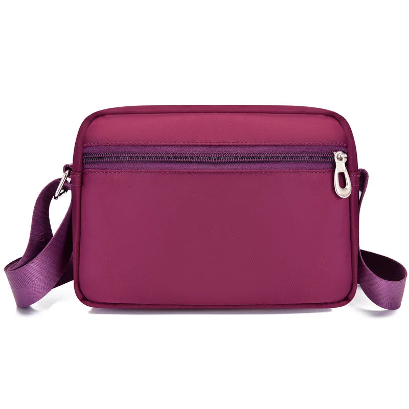 Women Nylon Messenger Bag Middle-aged Shoulder Purse