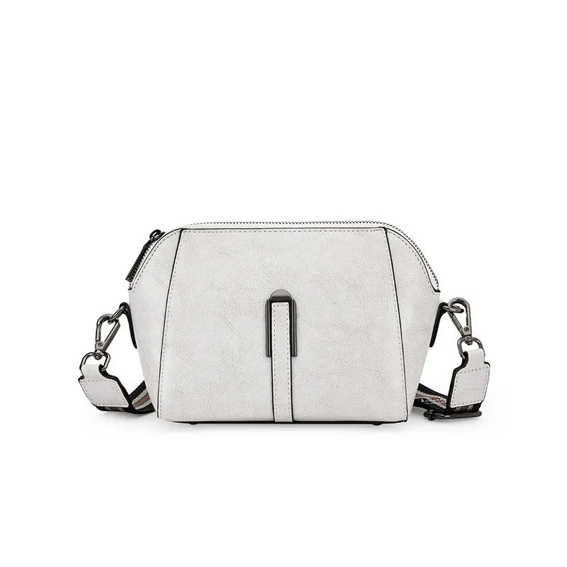 Real Leather Women's Shell Bag Summer Versatile Shoulder Messenger