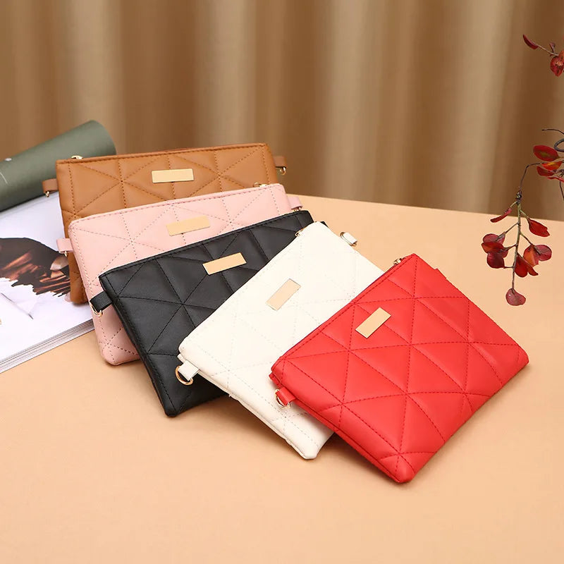 Vintage Lingge Chains Small Square Bags for Women