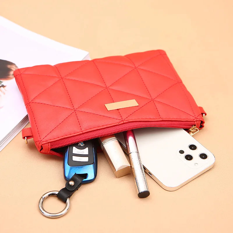 Vintage Lingge Chains Small Square Bags for Women