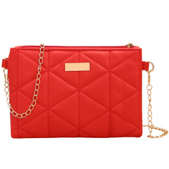 Vintage Lingge Chains Small Square Bags for Women