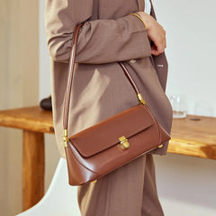 Soft Leather Women's Bag Handbag Retro Shoulder Bag