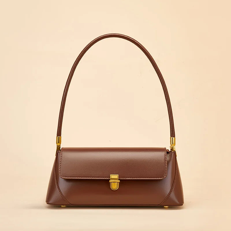 Soft Leather Women's Bag Handbag Retro Shoulder Bag