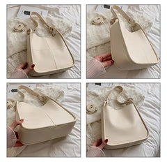 Women Bucket Shoulder Bag PU Leather Handbag and Purse Female Messenger Bags