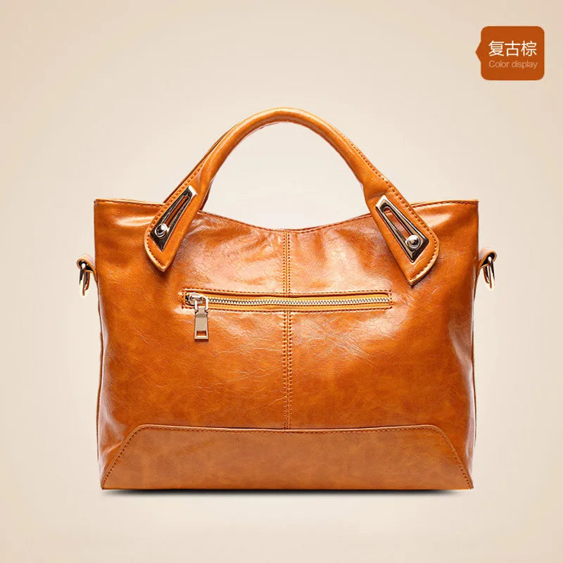 Women Crossbody Bag Zipper Messenger Ladies Leather Handbags