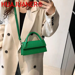 Leather Small Clutch Bag For Women Crossbody Shoulder Purse
