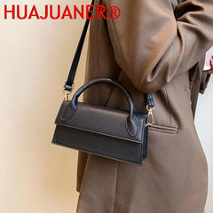 Leather Small Clutch Bag For Women Crossbody Shoulder Purse