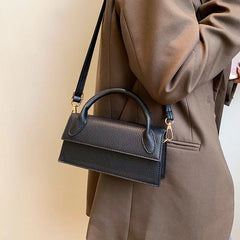 Leather Small Clutch Crossbody Shoulder Bag