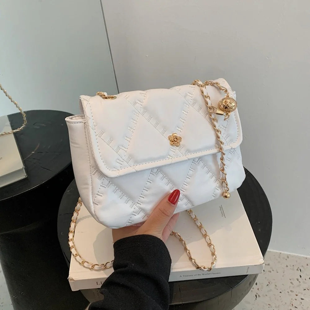 Women Fashion Shoulder Bag Chain Designer Satchel Clutch Lady Side Purse