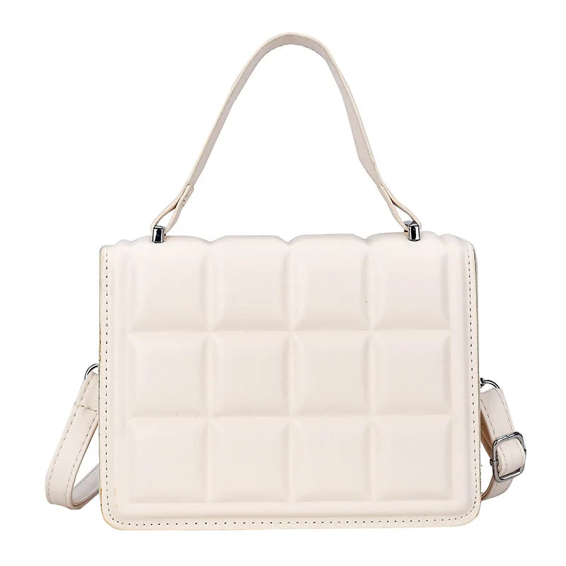 Women Fashion Shoulder Portable Square Crossbody Designer Pure Side Bag