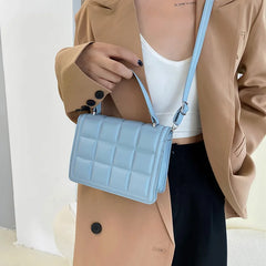 Women Fashion Shoulder Portable Square Crossbody Designer Pure Side Bag