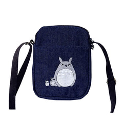 Canvas Crossbody Bag for Women Small Shoulder Phone Bag