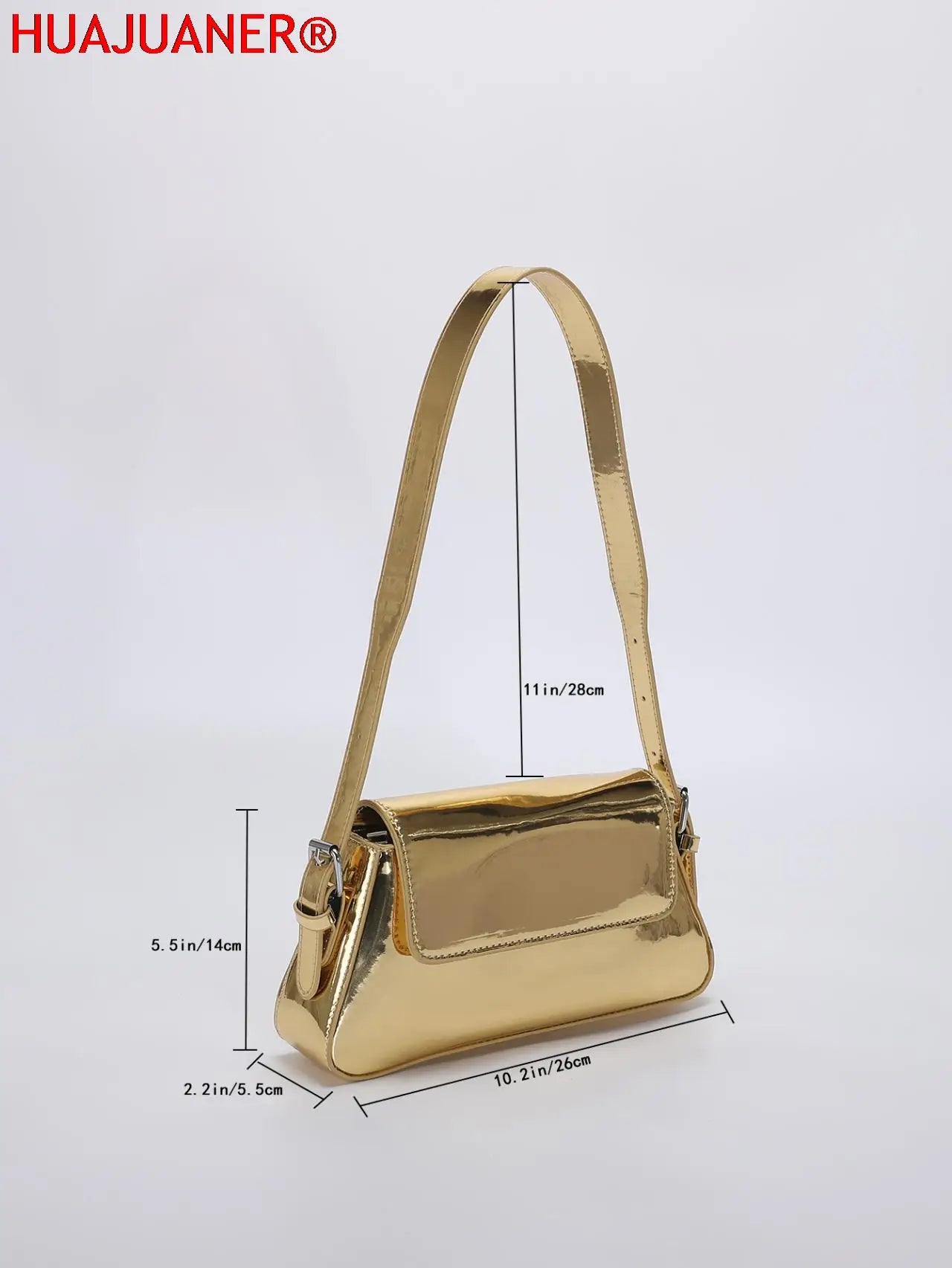 High Desing Flap Bagute Bag Bling Leather Handbags For Women