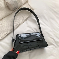 High Desing Flap Bagute Bag Bling Leather Handbags For Women