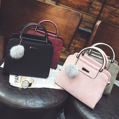Women's Square Bag Shoulder Handbag Winter Fashion Satchel