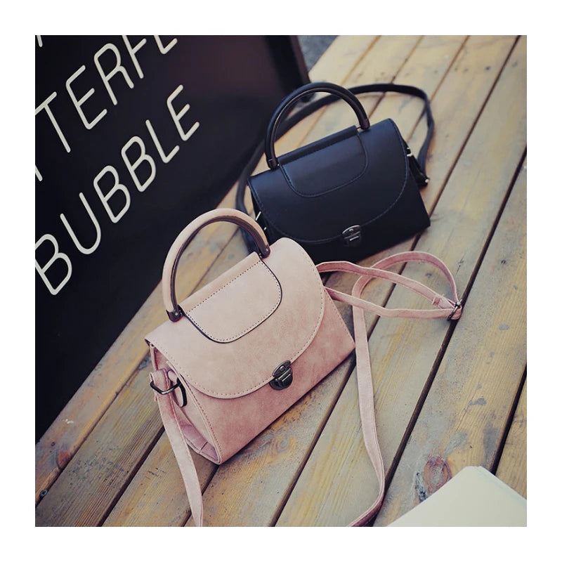 Women's Small Square Bag Retro Shoulder Handbag