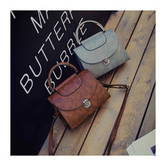 Women's Small Square Bag Retro Shoulder Handbag