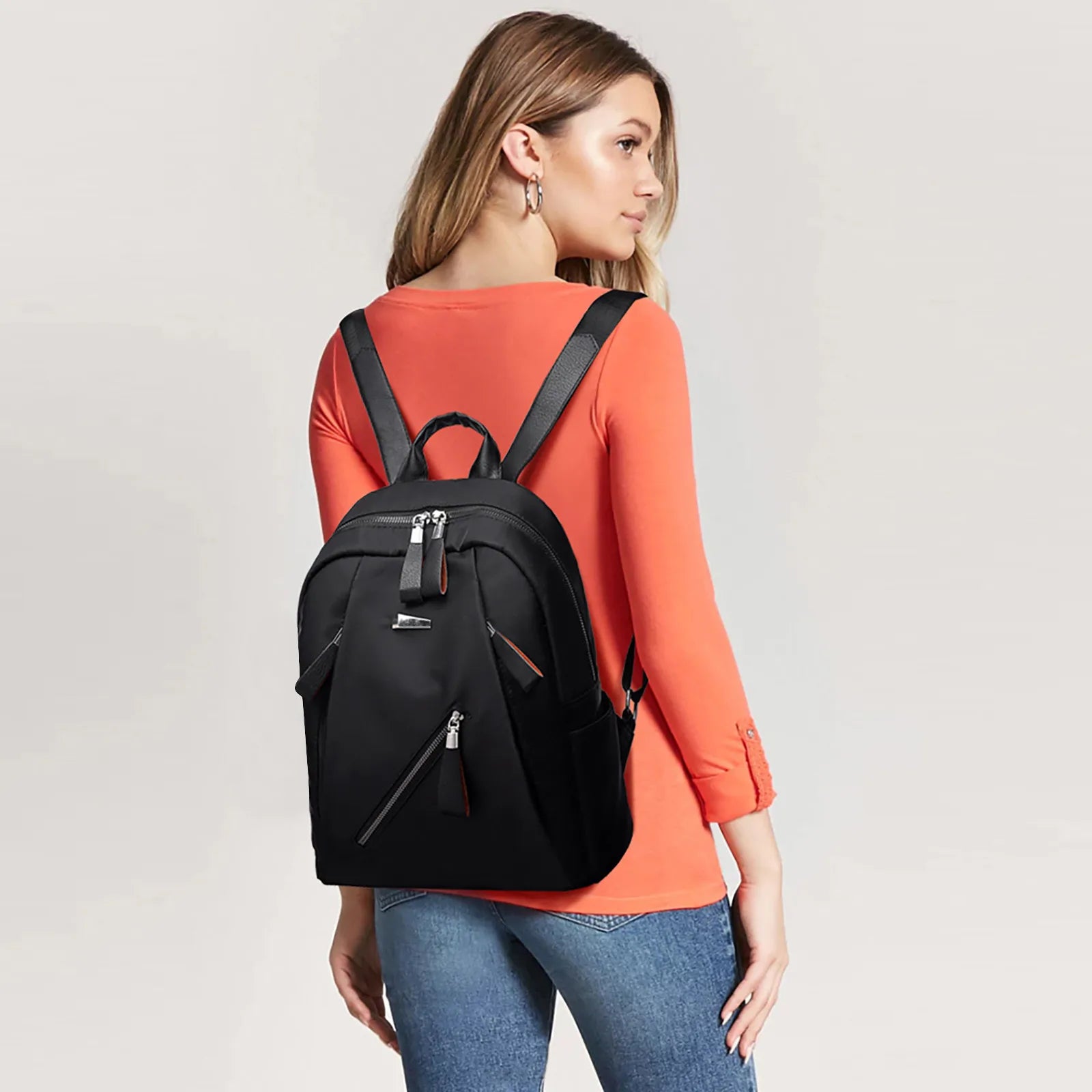 Waterproof Cloth Backpack Rucksack for Men