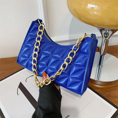 Women's Advanced Diamond Shoulder Handbag All-match Texture Shopping