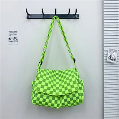 Canvas Messenger Shoulder Bag Vintage Crossbody Travel Package Cross Body Bag