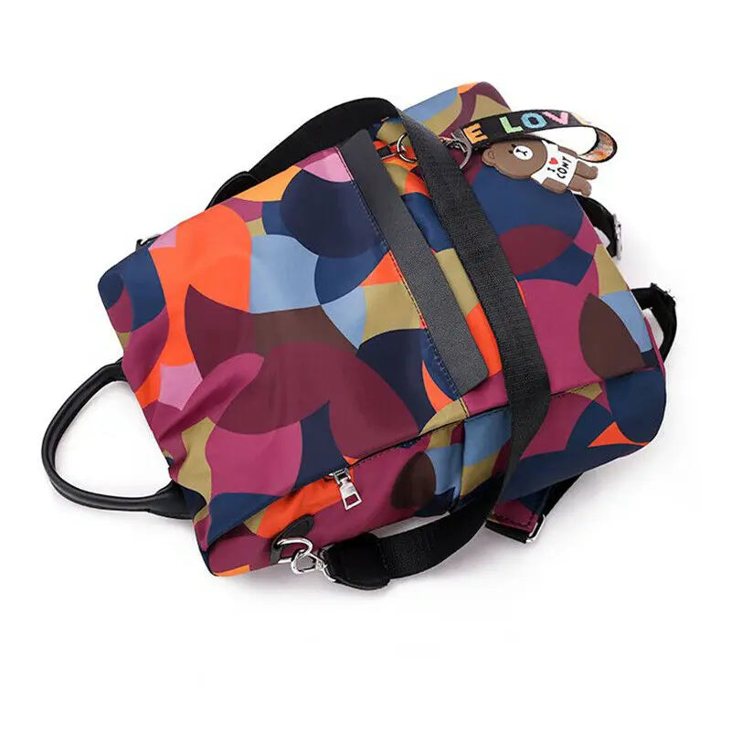 Anti-Theft Backpack Waterproof Female Shoulder Bags Large Bookbag