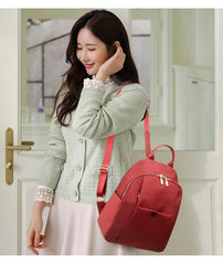 Large Capacity Women's Backpack Schoolbag For Girls