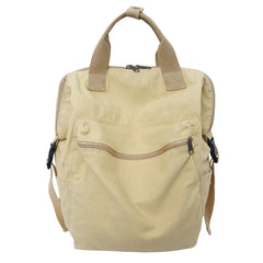 Canvas Women's Backpack for Teenage Girl Boy Schoolbag