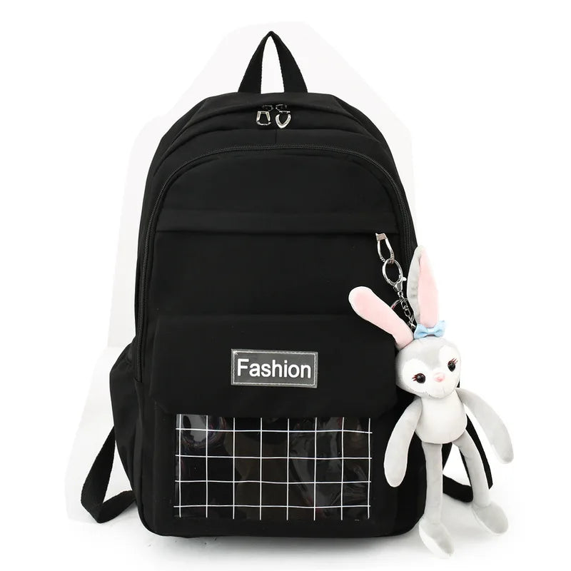 Waterproof Oxford Backpack Large Capacity Travel School Bags For Girls
