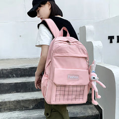 Waterproof Oxford Backpack Large Capacity Travel School Bags For Girls
