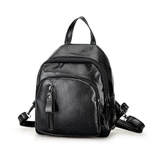 Women's PU Leather Travel Backpack Shoulder Bag