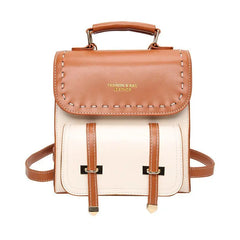 Women's Backpack Pu Leather Shoulder Crossbody Bag Tote