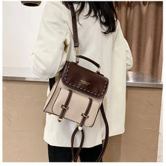 Women's Backpack Pu Leather Shoulder Crossbody Bag Tote