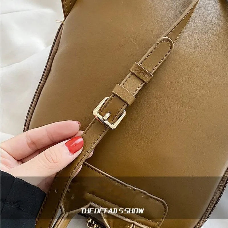 Women's Thread Texture Small Shoulder Bag Handbag