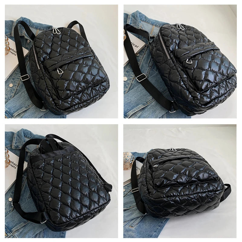 Women's Large Backpack Girl's School Rucksack
