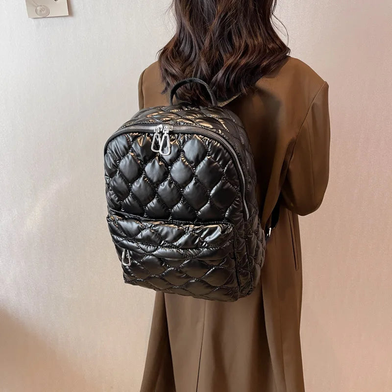 Women's Large Backpack Girl's School Rucksack