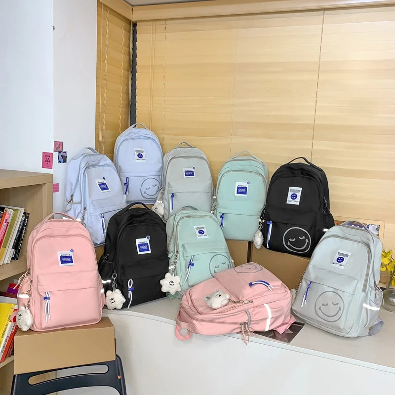 Women's Backpack Casual Travel Bag High Schoolbag for Teenage Girls