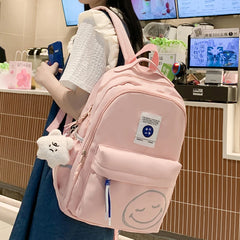 Women's Backpack Casual Travel Bag High Schoolbag for Teenage Girls