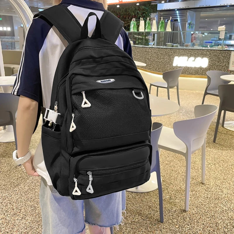 Women's Backpack Multi-pocket Big Travel Bag Schoolbag for Teenage Girl