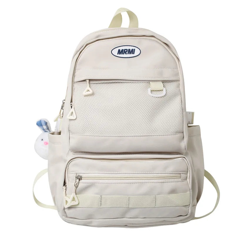 Women's Backpack Multi-pocket Big Travel Bag Schoolbag for Teenage Girl