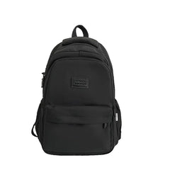 Solid Women's Backpack Multi-pocket Casual Travel Bag
