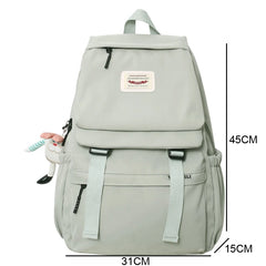 Women's Multi-pocket Backpack for Teenage Girl Boy