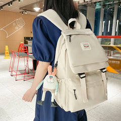 Women's Multi-pocket Backpack for Teenage Girl Boy
