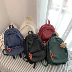 Waterproof Women's Backpack Multi-pocket High Schoolbag