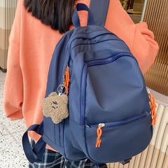 Waterproof Women's Backpack Multi-pocket High Schoolbag