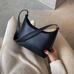 Women Shoulder Bags Casual All-match Portable Messenger Bag Bucket Bag