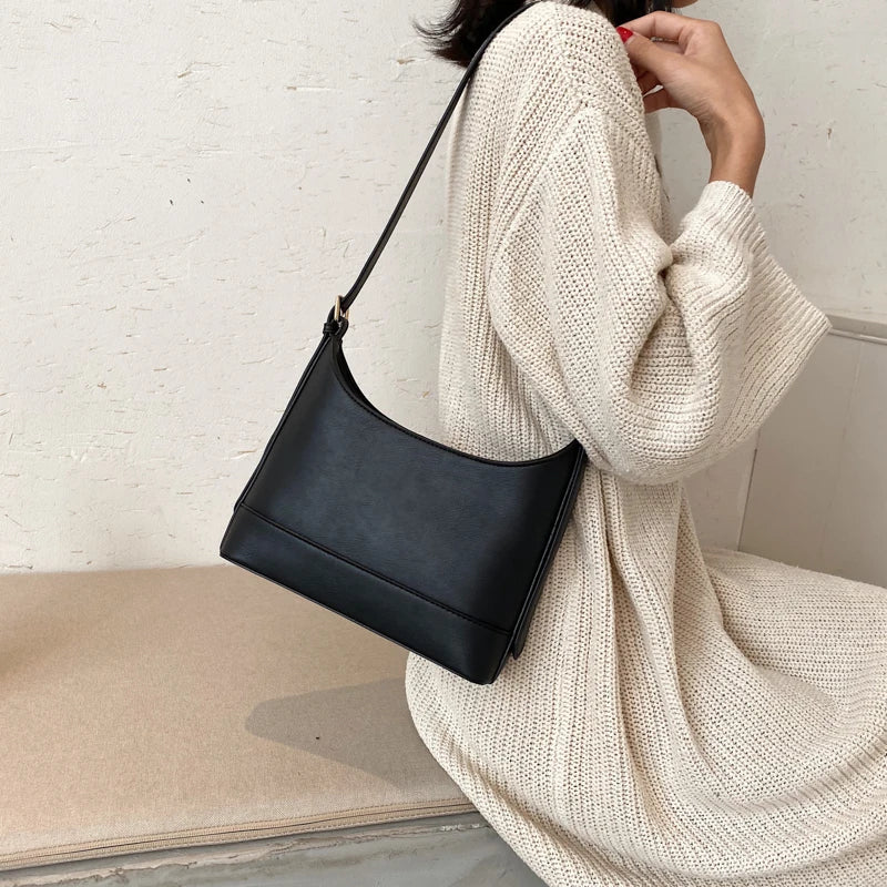 Women Shoulder Bags Casual All-match Portable Messenger Bag Bucket Bag